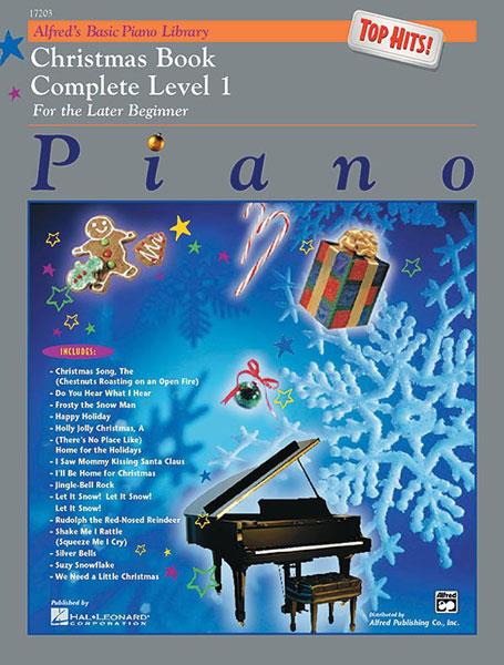 Alfred's Basic Piano Library Top Hits Christmas 1